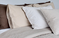 Linen bedding fabric