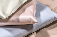 Silk bedding fabric