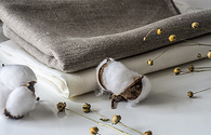 Linen cotton blend fabrics