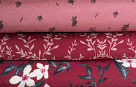 Designer fabrics from selected studios