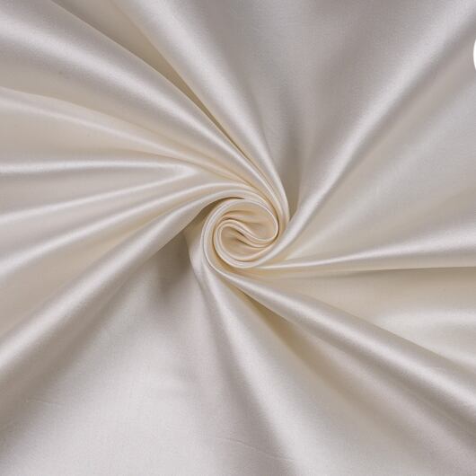 Duchesse silk satin, ivory white