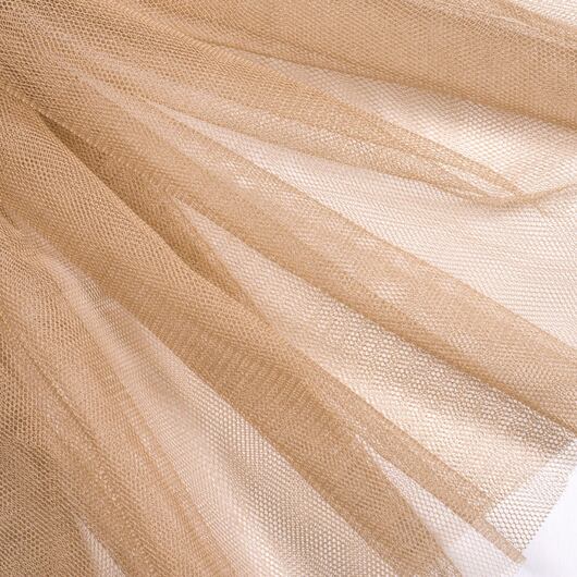 Vintage tulle, beige