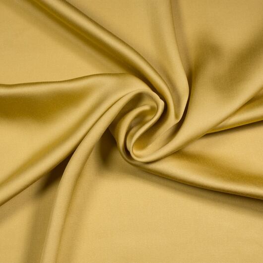 Lyocell satin, yellow