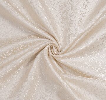 Brocade ornaments, cream