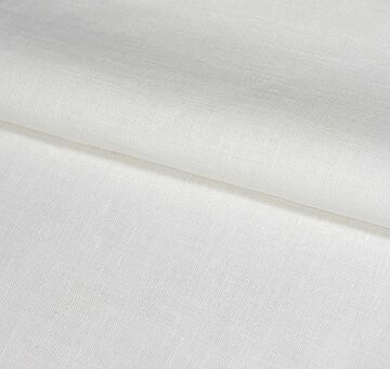 European linen fabric, ivory white 100% linen