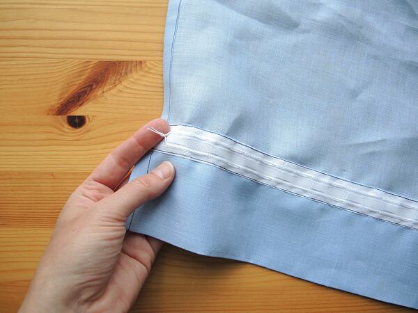 how to sew curtains