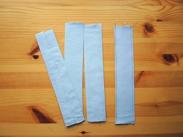 how to sew curtain tabs