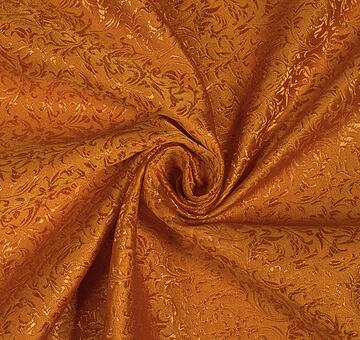 Brocade ornaments, orange