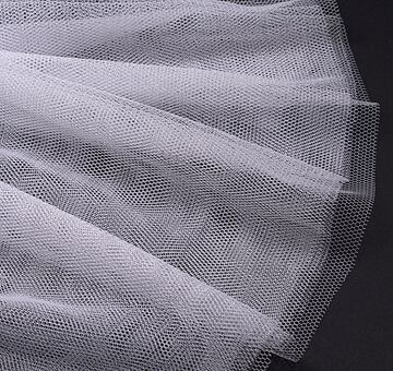 Vintage tulle, white