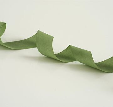 Silk ribbon 2 cm, light green