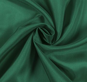 Silk habotai, emerald