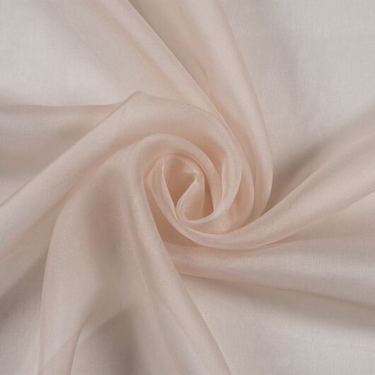 Silk chiffon, pale pink