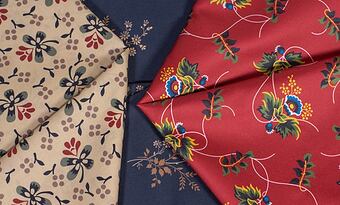 Biedermeier fashion and fabrics