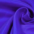 Silk habotai, royal blue