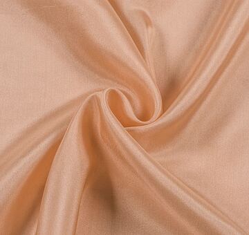 Silk habotai, blush