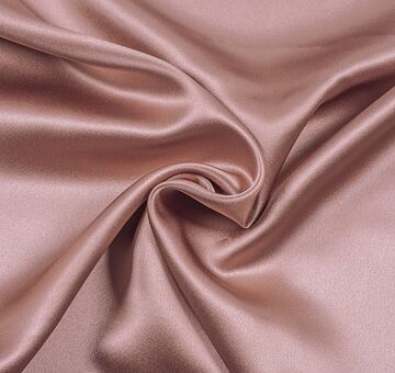 Heavy silk satin, antique rose