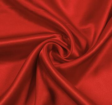 Silk satin, red