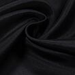 Silk habotai, black