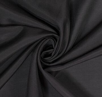 Silk cotton voile, black