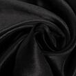 Silk satin, black