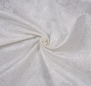 Brocade of the duke, ivory white