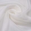 Silk chiffon, ivory white