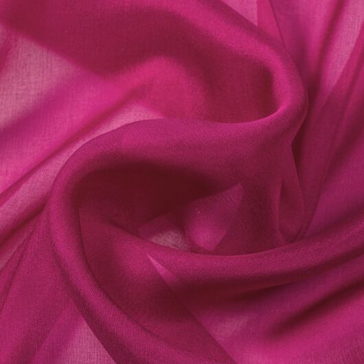 Silk chiffon, hot pink