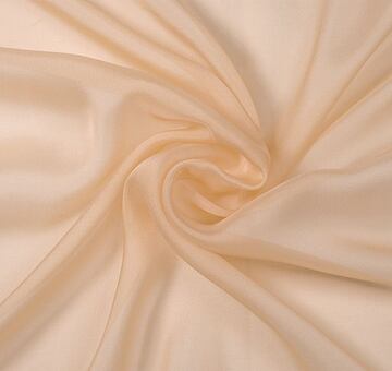 Silk chiffon, apricot