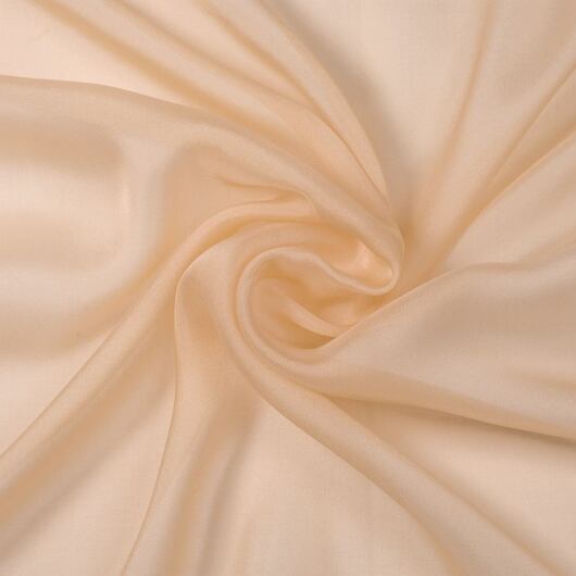 Silk chiffon, apricot