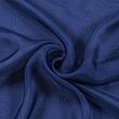 Silk chiffon, blue