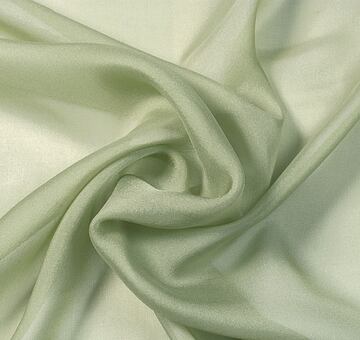 Silk chiffon, light green