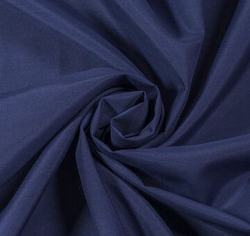 Silk cotton voile, dark blue