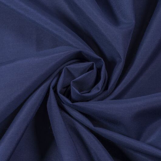 Silk cotton voile, dark blue