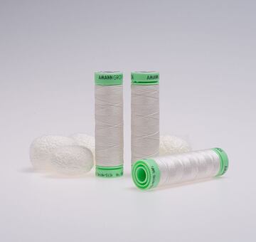 Silk thread, 50m, white