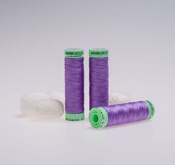 Silk thread, 50m, lilac