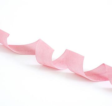 Silk ribbon 2 cm, pale pink