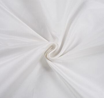 Silk taffeta, ivory white