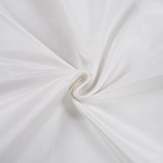 Silk taffeta, ivory white