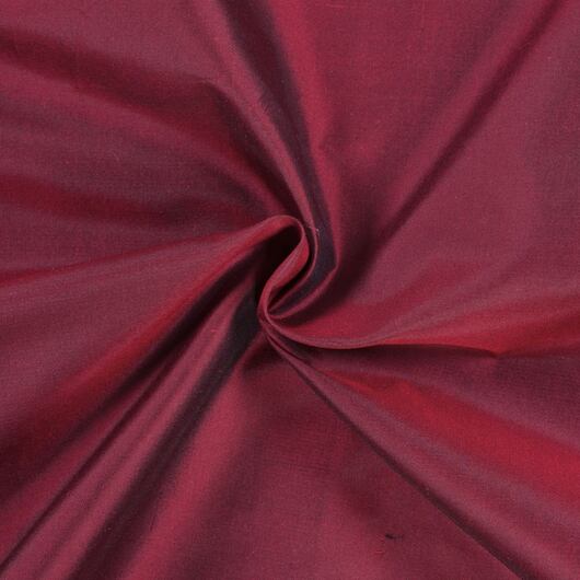 Shot silk taffeta, red-black