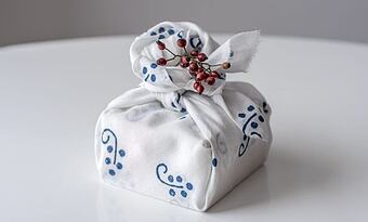 Creative gift wrapping with furoshiki