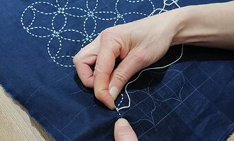 Sashiko, the Japanese art of mending