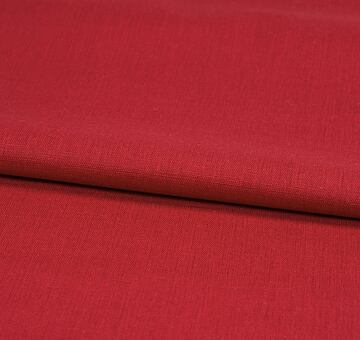 Red fine ramie fabric