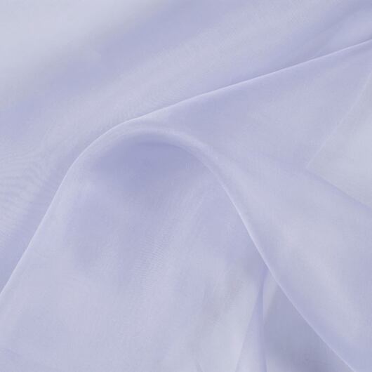 Silk organza, light blue