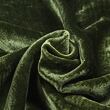 Silk blend velvet, olive