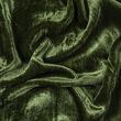 Silk blend velvet, olive