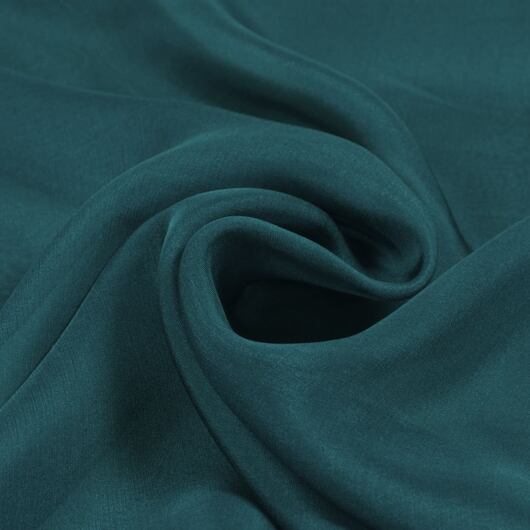 Silk chiffon, teal