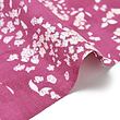 Japanese print fabric, silk blend serge, Lei Nani, pink