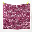 Japanese print fabric, silk blend serge, Lei Nani, pink