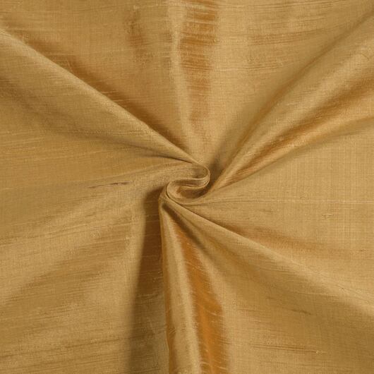 Silk dupioni, gold