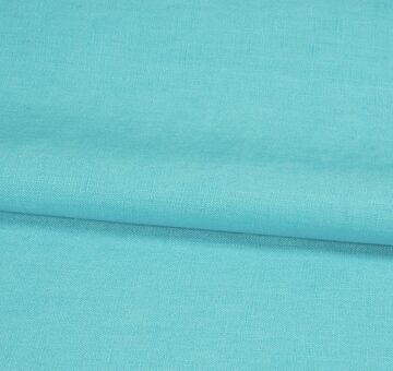 Turquoise linen fabric,100% linen